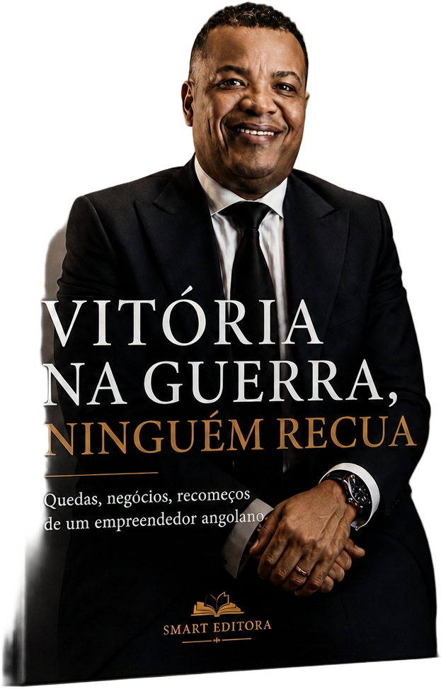 Capa do livro Vitória na Guerra, Ninguém Recua, de Anselmo Mateus